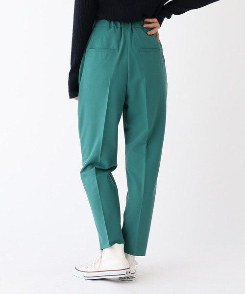 OPAQUE.CLIP（オペークドットクリップ）の「◆ウールブレンド テーパードパンツ【マルチファンクション/WEB限定サイズ】（その他パンツ・レディース・ダークグリーン/サンドベージュ/ブラック・40/34/36/38/42）」の5枚目の写真