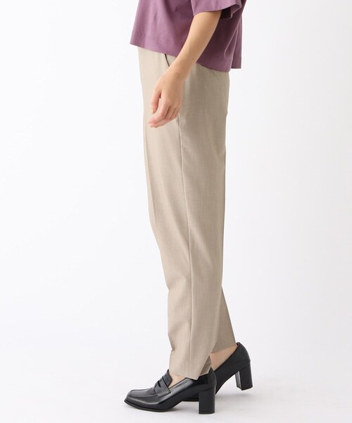 OPAQUE.CLIP（オペークドットクリップ）の「◆ウールブレンド テーパードパンツ【マルチファンクション/WEB限定サイズ】（その他パンツ・レディース・ダークグリーン/サンドベージュ/ブラック・40/34/36/38/42）」の13枚目の写真