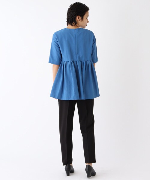 OPAQUE.CLIP（オペークドットクリップ）の「◆ウールブレンド テーパードパンツ【マルチファンクション/WEB限定サイズ】（その他パンツ・レディース・ダークグリーン/サンドベージュ/ブラック・40/34/36/38/42）」の22枚目の写真