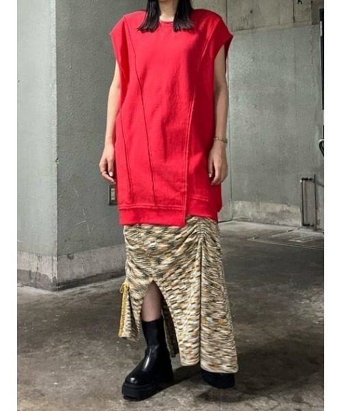 SLY REMAKE SW TUNIC リメイク スウェット チュニック セール】REMAKE SW TUNIC リメイク スウェット チュニック（T