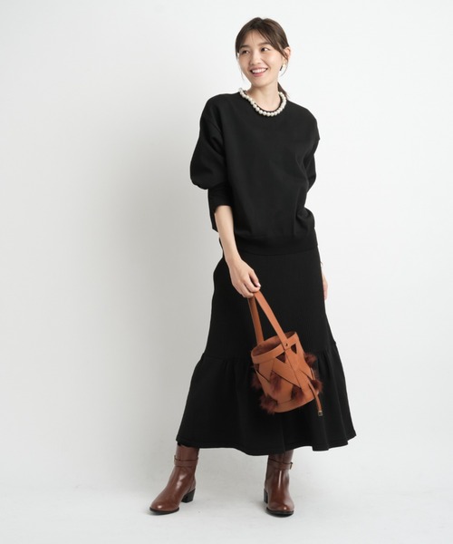 パール衿ニットアップ ワンピース Jusglitty ジャスグリッティー のファッション通販 Zozotown