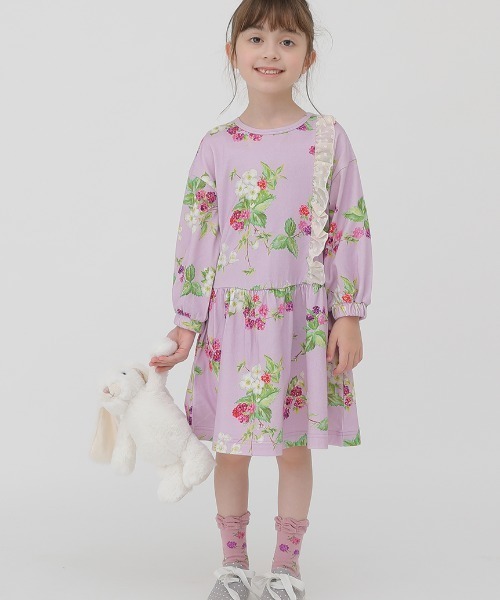 ジュニアサイズ ベリーリースプリントワンピース ワンピース Hakka Kids ハッカキッズ のファッション通販 Zozotown