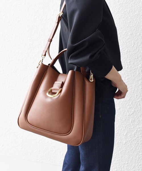 *バックル2WAYワンショルダーバッグ◆