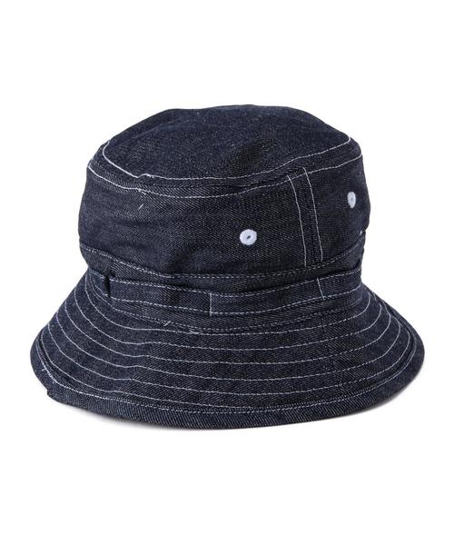 Lee（リー）の「【KIDS】green label relaxing別注 LEE デニムハット（ハット・キッズ・ネイビー・52cm/54cm）」の3枚目の写真