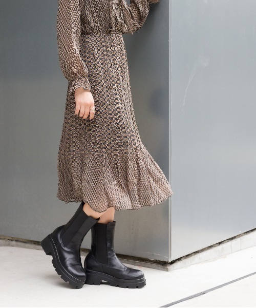 SpRay（スプレイ）の「エンジニアサイドゴア（ブーツ・レディース・ブラック/ブラウン/アイボリー・MEDIUM/LARGE）」の10枚目の写真