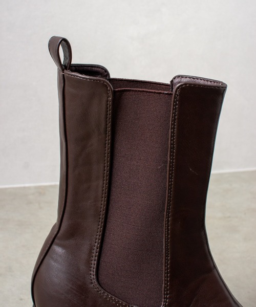 SpRay（スプレイ）の「エンジニアサイドゴア（ブーツ・レディース・ブラック/ブラウン/アイボリー・MEDIUM/LARGE）」の13枚目の写真