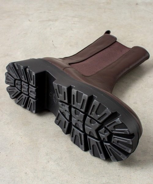 SpRay（スプレイ）の「エンジニアサイドゴア（ブーツ・レディース・ブラック/ブラウン/アイボリー・MEDIUM/LARGE）」の14枚目の写真