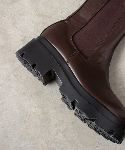 SpRay（スプレイ）の「エンジニアサイドゴア（ブーツ・レディース・ブラック/ブラウン/アイボリー・MEDIUM/LARGE）」の15枚目の写真