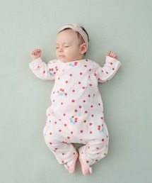 combimini（コンビミニ）の「おうちラップクラッチ（イチゴ）（ロンパース）」