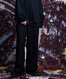 MAISON SPECIAL | 《ユニセックスアイテム》スポンジッシュ1タックイージーカラーワイドパンツ 【MAISON SPECIAL/メゾンスペシャル】(その他パンツ)