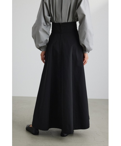 STYLEMIXER(スタイルミキサー)の「ハイウエストツイルスカート(スカート・レディース・ダークグリーン/ブラック/ブラウン・MEDIUM/X-SMALL/SMALL)」の9枚目の写真