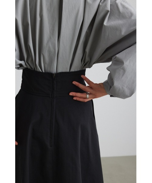 STYLEMIXER(スタイルミキサー)の「ハイウエストツイルスカート(スカート・レディース・ダークグリーン/ブラック/ブラウン・MEDIUM/X-SMALL/SMALL)」の10枚目の写真