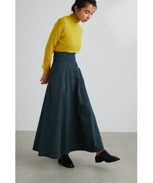 STYLEMIXER(スタイルミキサー)の「ハイウエストツイルスカート(スカート・レディース・ダークグリーン/ブラック/ブラウン・MEDIUM/X-SMALL/SMALL)」の21枚目の写真