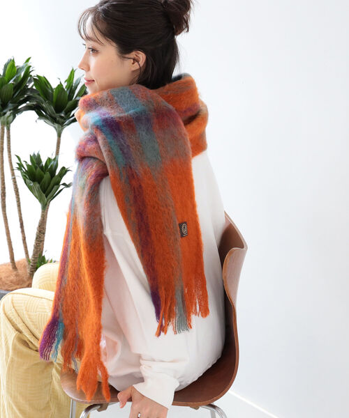 Ray BEAMS MANTAS EZCARAY タータン ストール Ray BEAMS（レイビームス）の「MANTAS EZCARAY / タータン ストール