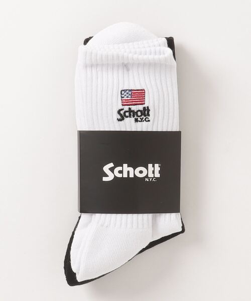 schott(ショット)の「Schott/ショット/STAR&STRIPES SOCKS/星条旗ソックス(ソックス/靴下・メンズ・その他・F)」の1枚目の写真