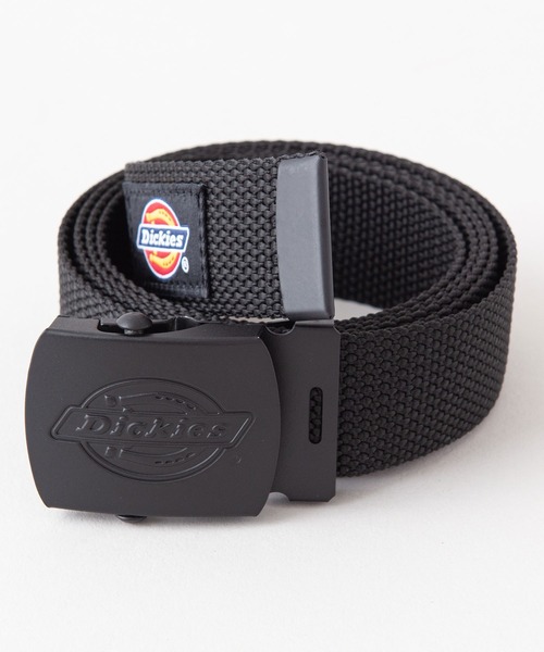 Dickies(ディッキーズ)の「【DICKIES/ディッキーズ】【超ロング130cm】ガチャベルト 旬の垂らしスタイルに マットブラックバックル ストリート・古着MIX(ベルト・メンズ・パープル/レッド/オレンジ/イエロー/ネイビー/カーキ/グレー/ブラック・FREE)」の2枚目の写真