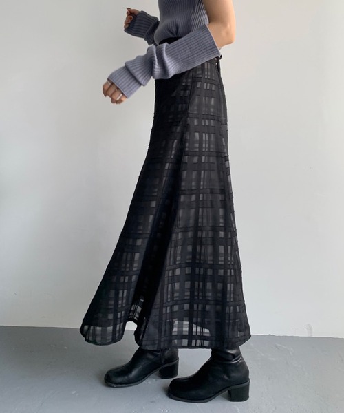 大きいサイズ、OLIVE des OLIVE、フレアスカート オリーブ デ オリーブ OLIVE des OLIVE ハイウエストフレア