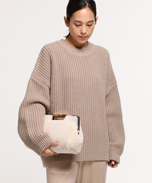 AP STUDIO（エーピーストゥディオ）の「SCENTOF ウールコットンクルー