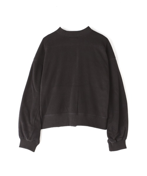 schott(ショット)の「【直営店限定】Schott/ショット/WOMEN'S SHORT FREEZE JACKET/レディース ショートフリースジャケット(その他アウター・レディース・アイボリー/ブラック/エンジ・F)」の7枚目の写真