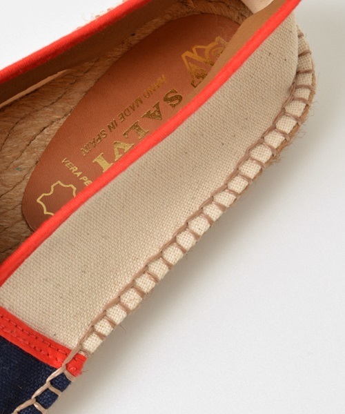 SHIPS JET BLUE（シップスジェットブルー）の「SALVI（サルヴィ）: エスパドリーユ15SS■（スニーカー・メンズ・ネイビー/レッド/オフホワイト/ブラック・42/40/41）」の6枚目の写真