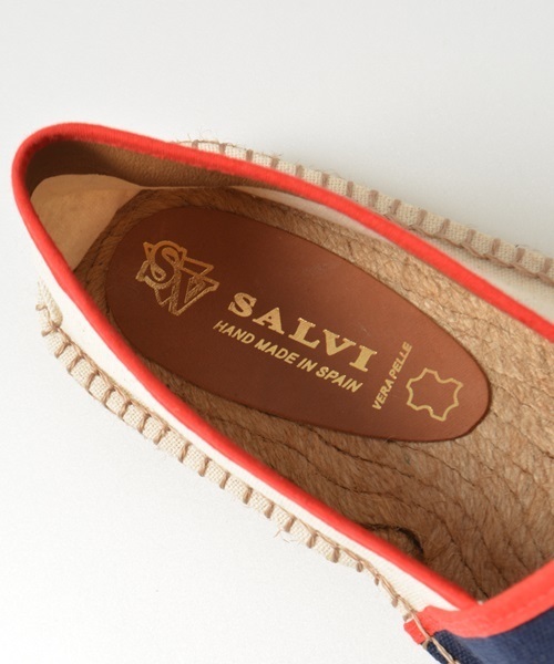 SHIPS JET BLUE（シップスジェットブルー）の「SALVI（サルヴィ）: エスパドリーユ15SS■（スニーカー・メンズ・ネイビー/レッド/オフホワイト/ブラック・42/40/41）」の8枚目の写真