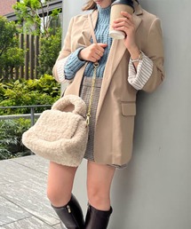 Samantha Thavasa | ソフトファー ハンドバッグ(ハンドバッグ)