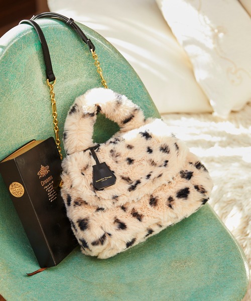 Samantha Thavasa(サマンサタバサ)の「ソフトファー ハンドバッグ(ハンドバッグ・レディース・その他1/グレイッシュベージュ/イエロー/ブラウン/ライトブルー・FREE)」の19枚目の写真