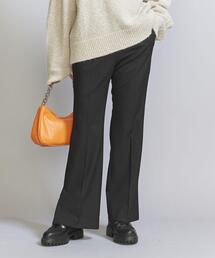 BEAUTY&YOUTH UNITED ARROWS | ツイル フレア パンツ -ウォッシャブル-(その他パンツ)