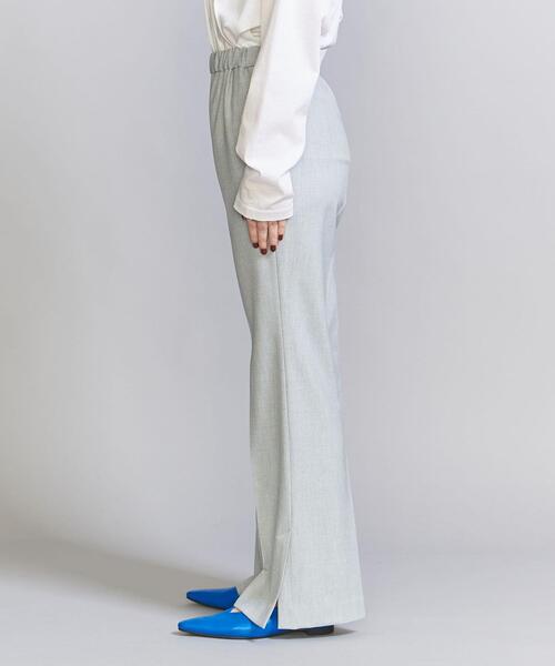 BEAUTY&YOUTH UNITED ARROWS（ビューティーアンドユースユナイテッドアローズ）の「ツイル フレア パンツ -ウォッシャブル-（その他パンツ・レディース・ブラック/グレー/ホワイト・S/M）」の5枚目の写真