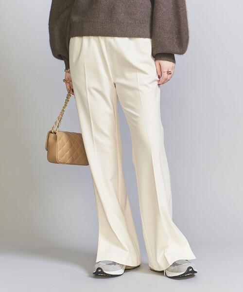BEAUTY&YOUTH UNITED ARROWS（ビューティーアンドユースユナイテッドアローズ）の「ツイル フレア パンツ -ウォッシャブル-（その他パンツ・レディース・ブラック/グレー/ホワイト・S/M）」の10枚目の写真