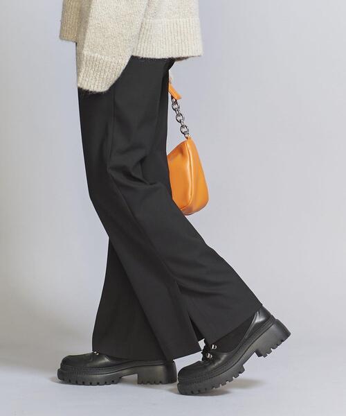 BEAUTY&YOUTH UNITED ARROWS（ビューティーアンドユースユナイテッドアローズ）の「ツイル フレア パンツ -ウォッシャブル-（その他パンツ・レディース・ブラック/グレー/ホワイト・S/M）」の13枚目の写真