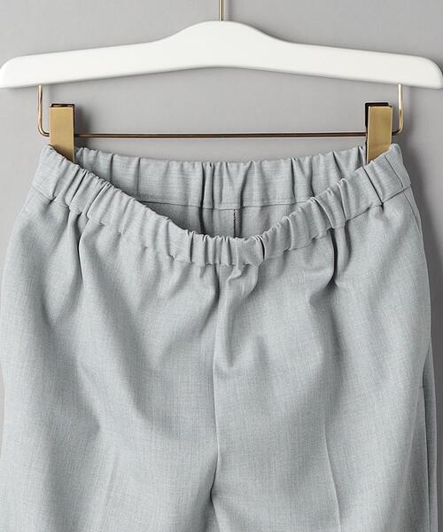 H＞ツイルフレアパンツ