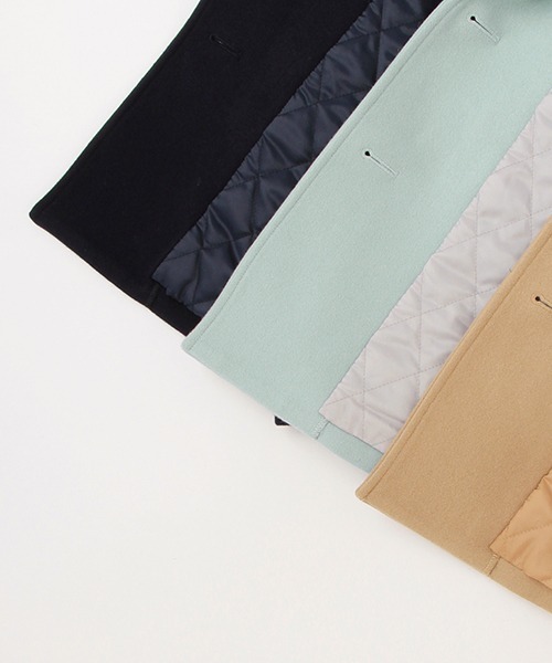 pom ponette junior（ポンポネットジュニア）の「ステンカラーオーバー