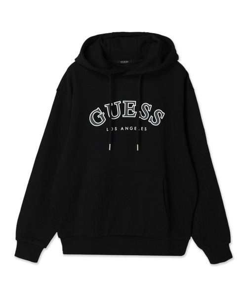 Guess（ゲス）の「Logo Hoodie（パーカー・メンズ・ブラック/グレー/ネイビー・SMALL/MEDIUM/LARGE/X-LARGE）」の2枚目の写真