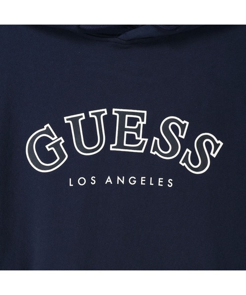 Guess（ゲス）の「Logo Hoodie（パーカー・メンズ・ブラック/グレー/ネイビー・SMALL/MEDIUM/LARGE/X-LARGE）」の6枚目の写真