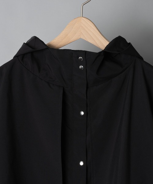 ottilie（オティーリエ）の「【 ottilie / オティーリエ 】 トレンチ風マウンテンロングフーディーコート（トレンチコート・レディース・ネイビー/ブラック/グレイッシュベージュ/カーキ・FREE）」の14枚目の写真