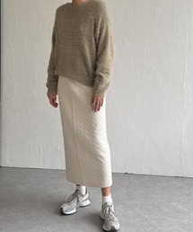 キルトIラインスカート