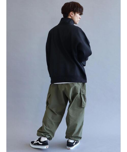 CRAFT STANDARD BOUTIQUE(クラフトスタンダードブティック)の「裏起毛ハーフZIPスウェット(スウェット・レディース・グレー系その他/アイボリー/ブラック/ブルー/ホワイト系その他・L/M/LL)」の15枚目の写真