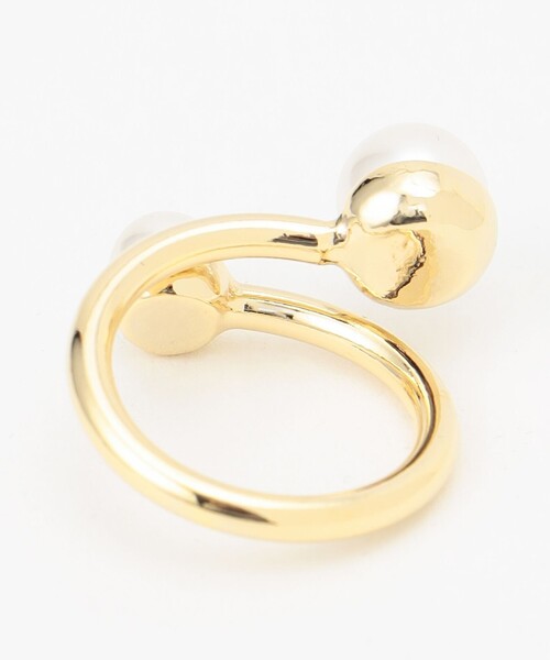 J.PRESS(ジェイプレス)の「【WEB限定】 2WAY パール スカーフ リング(リング・レディース・シルバー系/ゴールド系・F)」の12枚目の写真