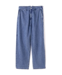 schott（ショット）の「Schott/ショット/INDIGO BIRDS EYE TROUSERS/インディゴ バードアイ トラウザーズ（スラックス）」