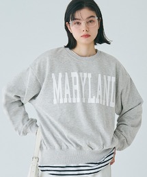 アソートプリントロゴスウェット