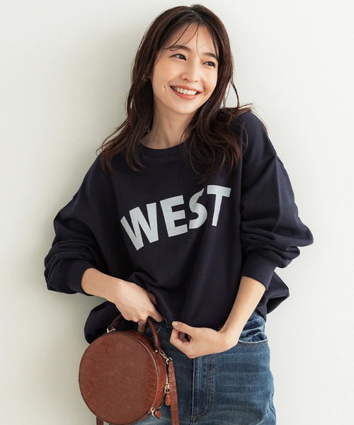 coca(coca)(コカ)の「アソートプリントロゴスウェット(スウェット・レディース・C/D/E/F/A/B/ホワイト/ピンク/ネイビー/グレー・M/L)」の9枚目の写真