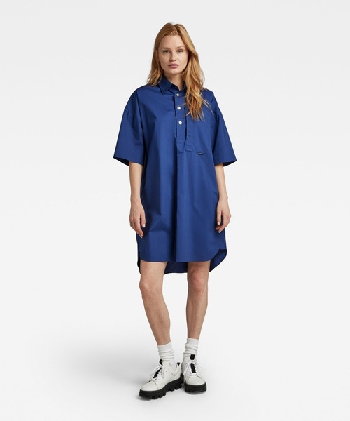 G-STAR ジースター シャツ  デニムシャツ ワンピース デニムワンピース トップス レディース lady's gstar 国内正規品 インポート ブランド D24353-D252 楽天市場】G－STAR RAW ジースターロウ デニムシャツ（スタイル