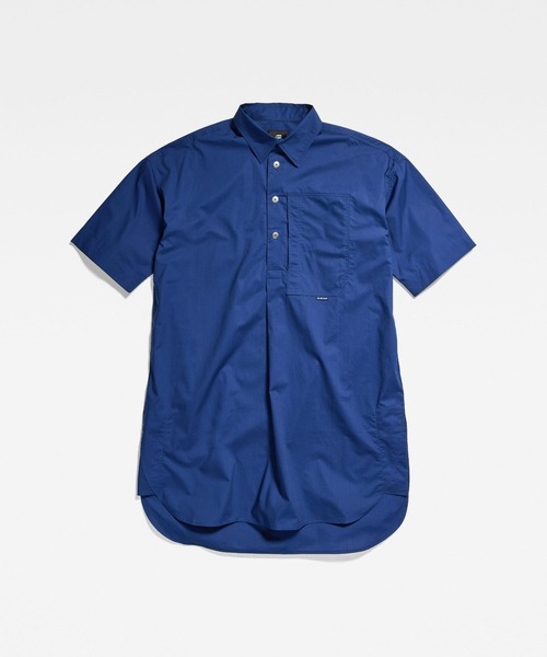 新品 未使用 ジースターロゥ デニム風 シャツワンピース G-STAR RAW｜ジースター・ロゥのワンピース/ドレス通販 - ZOZOTOWN