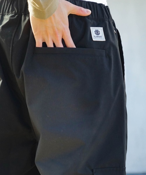 ELEMENT(エレメント)の「ELEMENT メンズ SHOD PANTS CA_5 ロングパンツ 【2023年春夏モデル】/エレメントウエストゴムカーゴパンツ(カーゴパンツ・メンズ・ブラック/ベージュ/ライトブルー/ブラウン・MEDIUM/LARGE/X-LARGE)」の14枚目の写真