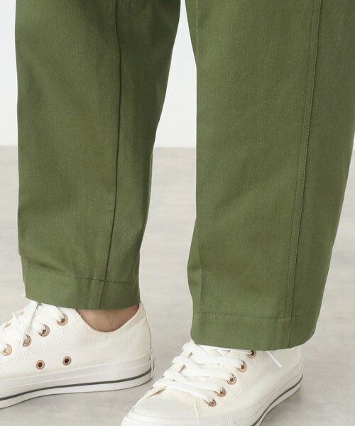 THE SHOP TK （ザ ショップ ティーケー ）の「◆ストレートシルエットベイカーパンツ（その他パンツ・レディース・レンガ/カーキ/オフホワイト・11/12/13）」の11枚目の写真