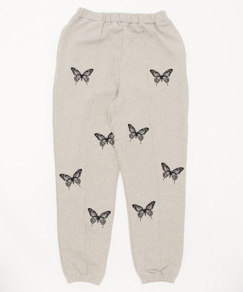 Chica(チカ)の「chica/チカ/パピヨンスウェットパンツ(スウェットパンツ・レディース・グレー/ブラック・F)」の8枚目の写真