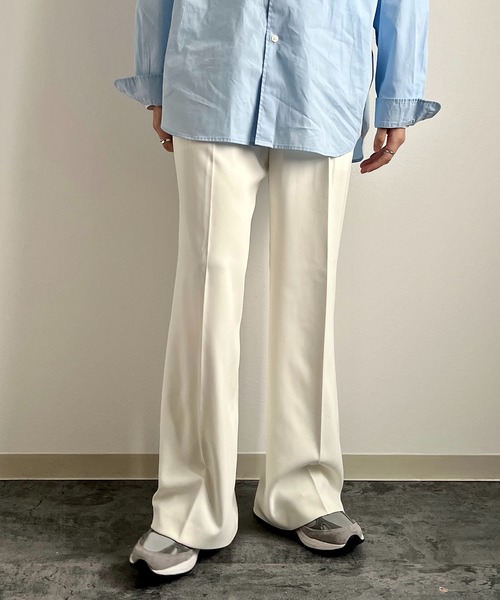 y/m(イム)の「カラーワイドパンツ(その他パンツ・メンズ・オフホワイト/マスタード/グリーン・XS/S/M/L/XL)」の6枚目の写真