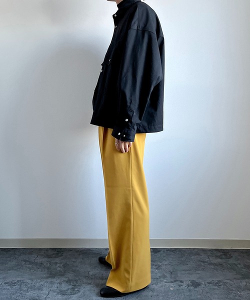 y/m(イム)の「カラーワイドパンツ(その他パンツ・メンズ・オフホワイト/マスタード/グリーン・XS/S/M/L/XL)」の21枚目の写真