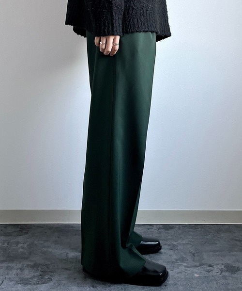 y/m(イム)の「カラーワイドパンツ(その他パンツ・メンズ・オフホワイト/マスタード/グリーン・XS/S/M/L/XL)」の15枚目の写真